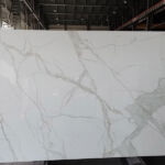 Calacatta White Nanoglass Slab