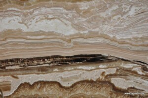 Beige travertine onyx marble slab - Jaddas Stone