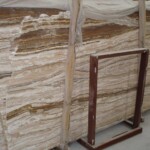 Beige travertine onyx slab and tiles for countertops