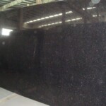 Black Galaxy Granite Slab, High Quality Black Granite Slab