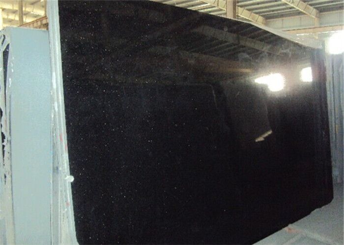 Black Galaxy Granite Slab - Jaddas Stone Black Galaxy Granite Slab