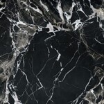 Black Ice flower Marble