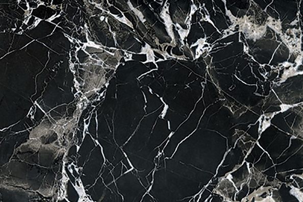 Black Ice flower Marble