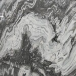 Brazil Wave Granite, High Quality Grey Granite Slab