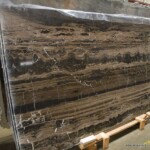 Cappuccino woodstone marble slab with competitive price
