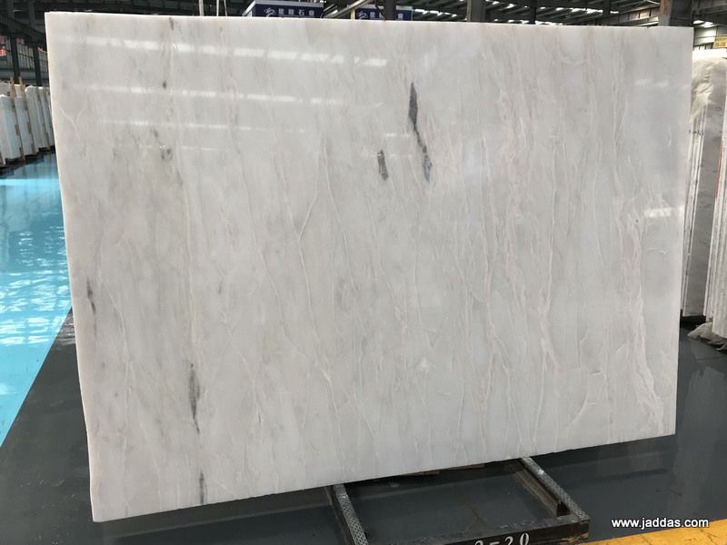 Cary ice white marble - Jaddas Stone Cary ice white marble