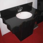 China Black Granite Slab, High Quality Black Granite Slab