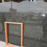 China Butterfly Green Granite Slab, High Quality Green Granite Slab