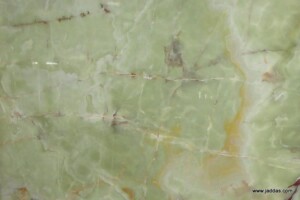 Classical green onyx marble slab - Jaddas Stone