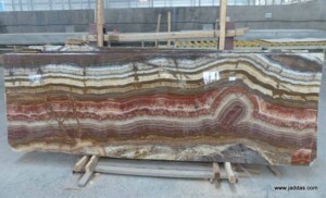 Colorful onxy slab marble slab - Jaddas Stone