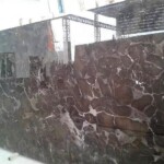 Dark Emperador marble slab with competitive price