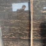 Golden brown marble slab with competitive price