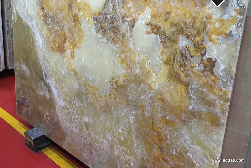 Golden green onyx - Jaddas Stone Golden green onyx