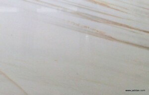 Golden white marble slab with competitive price