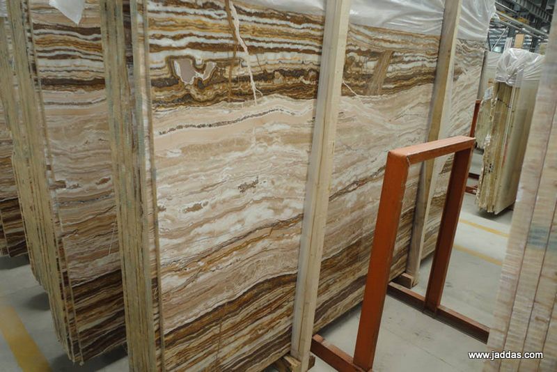 Golden wood onyx - Jaddas Stone Golden wood onyx