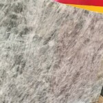 Grey fox onyx slab and tiles for countertops