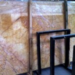 Guang yellow marble slab with competitive price