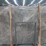 Hermes grey marble slab with competitive price