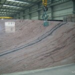 Illusion red marble slab with competitive price