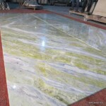 Korean green marble slab with competitive price