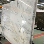 Landscape painting chinese onyx slab and tiles for countertops
