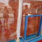 Luxucy rose marble slab with competitive price