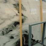Panda white marble slab with competitive price