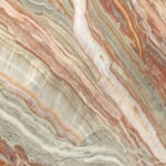 Rainbow onyx slab and tiles for countertops