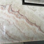 Red dragon onyx slab and tiles for countertops