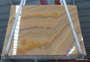 Red dragon onyx slab