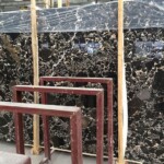 Saint black marble slab with competitive price
