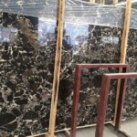 Saint black marble slab with competitive price