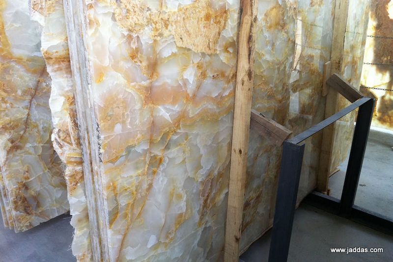 White gold onyx - Jaddas Stone White gold onyx