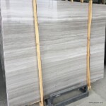 Wooden grey light marble slab with competitive price