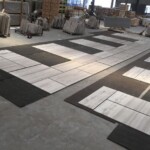 Wooden white marble slab with competitive price