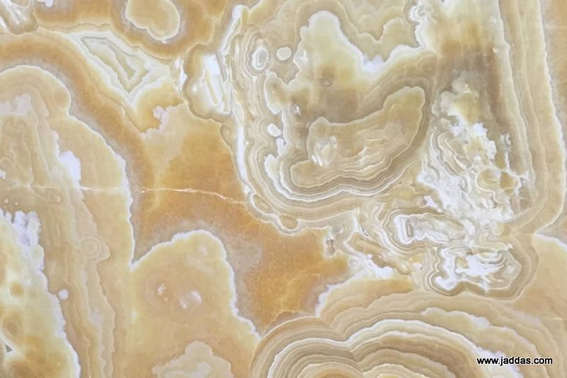 Yellow fragrant onyx - Jaddas Stone Yellow fragrant onyx