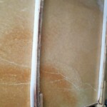 Yellow honey onyx slab and tiles for countertops